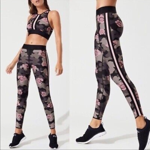 ultracor Pants - Ultracor Flower Camo Leggings, Compression